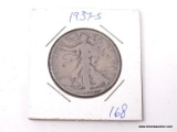 1937-WALKING LIBERTY HALF DOLLAR.