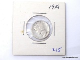 1919 MERCURY DIME.