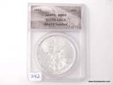 ANACS MS69 1993 AMERICAN SILVER EAGLE.