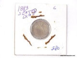 1883 LIBERTY SEATED DIME.