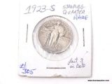 1923-S STANDING LIBERTY QUARTER-RARE!