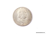 1948-P GEM UNCIRCULATED FRANKLIN HALF DOLLAR-TONED.