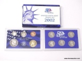 2002 U.S. MINT PROOF SET.