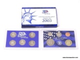 2003 U.S. MINT PROOF SET.