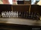 AVON BOTTLES IN THE FORM OF CHESS PIECES SET TO INCLUDE 16 PAWNS, 4 ROOKS, 4 KNIGHTS, 4 BISHOPS, AND