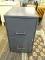 GRAY 2 DRAWER FILING CABINET. MEASURES 14 IN X 18 IN X 25 IN. ITEM IS SOLD AS IS WHERE IS WITH NO