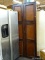 3 PANEL MAHOGANY DIVIDER WITH ROPED EDGE PANELS. MEASURES 58 IN X 80 IN. SOLD AS IS, WHERE IS, WITH