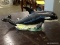 GOEBEL FIGURINE OF AN ORCA. #35808-11. MEASURES 11.5 IN X 5 IN X 6 IN. ITEM IS SOLD AS IS WHERE IS