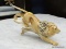 GOEBEL FIGURINE OF A LION. #.36 309 MEASURES 9 IN X 2 IN X 4.5 IN. ITEM IS SOLD AS IS WHERE IS WITH