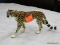 GOEBEL FIGURINE OF A CHEETAH. MEASURES 6.5 IN X 2 IN X 3.5 IN. ITEM IS SOLD AS IS WHERE IS WITH NO