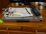 PANASONIC DVD PLAYER WITH REMOTE. IS MISSING A KNOB. ITEM IS SOLD AS IS WHERE IS WITH NO WARRANTY OR