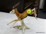 GOEBEL FIGURINE OF A GAZELLE. #36301. MEASURES 6.5 IN X 2 IN X 5.5 IN. ITEM IS SOLD AS IS WHERE IS