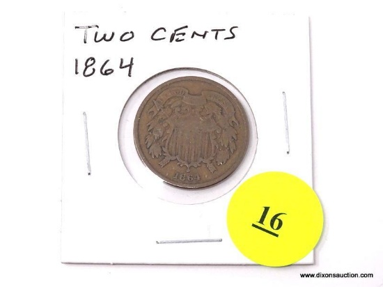 1864 TWO CENTS