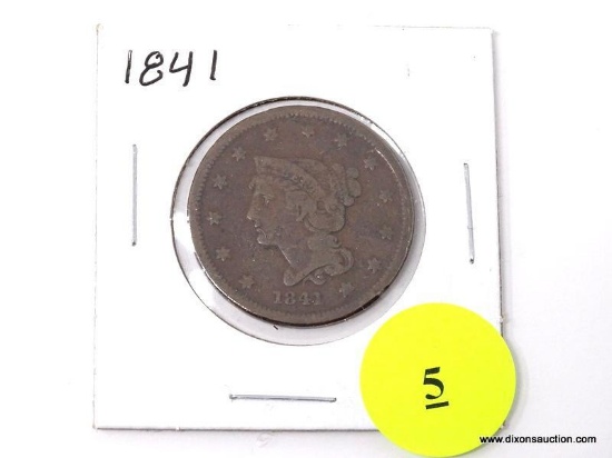 1841 LARGE CENT