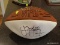 (BAS) AUTOGRAPHED FOOTBALL SIGNED BY FRANK GIFFORD AND LARRY CSONKA. ITEM IS SOLD AS IS WHERE IS