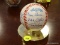 (BAS) AUTOGRAPHED BASEBALL SIGNED BY DANNY CATER, JIM SPENCER, HORACE CLARK, AND MORE! ITEM IS SOLD