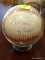 (BAS) AUTOGRAPHED BASEBALL SIGNED BY YOGI BERRA . ITEM IS SOLD AS IS WHERE IS WITH NO GUARANTEES OR