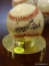 (BAS) AUTOGRAPHED BASEBALL SIGNED BY JOHNNY BENCH. ITEM IS SOLD AS IS WHERE IS WITH NO GUARANTEES OR