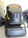 (GAR) DEWALT 18V BATTERY AND CHARGER. MODEL DW9108. ITEM IS SOLD AS IS WHERE IS WITH NO GUARANTEES