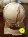 (BAS) AUTOGRAPHED BASEBALL SIGNED BY TONY OLIVA. ITEM IS SOLD AS IS WHERE IS WITH NO GUARANTEES OR