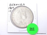 1964 Bermuda - 1 Crown - silver