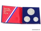 1976 Three Coin Bicentennial Silver Proof Set