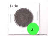 1830 Large Cent