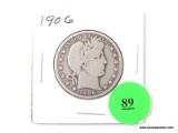 1906 Half Dollar - Barber