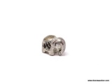 SMALL .925 STERLING SILVER ELEPHANT CHARM. WEIGHS APPROX. 4.80 GRAMS