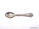 VINTAGE SB .925 STERLING SILVER DEMITASSE SPOON BROOCH. MARKED ON THE BACK. MEASURES APPROX. 2-1/2