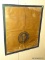 ANTIQUE AUCTION ADVERTISEMENT LOCATED IN HOPEWELL, VA. IS IN A BLACK FRAME AND MEASURES 23.5 IN X