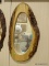 NATURAL WOODEN FRAMED MIRROR. MEASURES 18 IN X 32 IN. ITEM IS SOLD AS IS WHERE IS WITH NO GUARANTEES