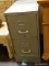 FILEX 2 DRAWER METAL FILING CABINET. MEASURES 15 IN X 26 IN X 30.5 IN. ITEM IS SOLD AS IS WHERE IS