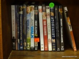 ASSORTED DVD'S LOT TO INCLUDE RIDE ALONG 2, BONE TOMAHAWK, THE BUTLER, BAD TEACHER, ETC. ITEM IS