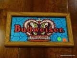 BUDWEISER ADVERTISING SIGN 