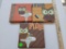 OWL BATH PICTURES ON CANVAS - SET OF 3 - APPROX 6 x 6