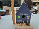 PENN STATE BIRD HOUSE WITH LICENCE PLATE ROOF