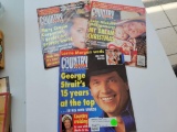COUNTRY WEEKLY MAGAZINE - 3 ISSUES - GEORGE STRAIT, MARY CHAPIN CARPENTER AND JOHN MICHAEL