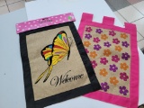 GARDEN FLAGS - SET OF TWO 12 x 18 INCHES