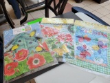 SPRING/SUMMER GARDEN FLAGS - SET OF 3 12 x 18 INCHES