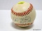 RAWLINGS AUTOGRAPHED BASEBALL DATED FROM 1973. ITEM IS SOLD AS IS WHERE IS WITH NO GUARANTEES OR