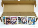 TOPPS 1988 BASEBALL CARDS LOOKS TO BE COMPLETE IN WHITE BOX, PLAYERS INCLUDE ERNIE WHITT, DAN PETRY,