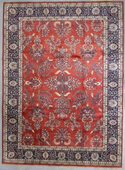 AMERICAN SAROUCK 9X12. SAROUK RUGS ARE THOSE WOVEN IN THE VILLAGE OF SAROUK AND ALSO THE CITY OF