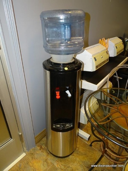 WATER-BOY SSRC-1H WATER DISPENSER. COMES WITH EMPTY TANK. DOES HOT & COLD WATER. MEASURES APPROX.