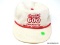 COCA-COLA 600 CHARLOTTE MOTOR SPEEDWAY WHITE WITH RED ROPE TRIM ON THE LID OF THE HAT, INCLUDES