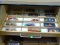 TRAY LOT OF 1:64 SCALE DIECAST CARS. INCLUDES CARS SUCH AS THE #21, THE #33, THE #43, THE #45, AND