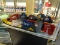 LOT OF 9 ASSORTED VINTAGE NASCAR RACING HATS, ONE IS SIGNED BY BILL ELLIOTT. ALSO INCLUDES A DAVEY