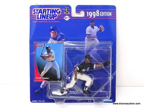 "STARTING LINEUP" 1998 EDITION SPORTS SUPERSTAR COLLECTIBLES, ACTION FIGURE OF FRANK THOMAS INCLUDES