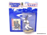 STARTING LINEUP 10TH YEAR EDITION (1997) MLB FIGURE OF FRANK THOMAS WITH COLLECTIBLE CARD. IS IN