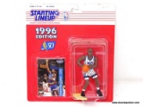 STARTING LINEUP 1996 NBA FIGURE OF SHAQUILLE O'NEAL. IS IN BLISTER PACKAGE. ITEM IS SOLD AS IS WHERE